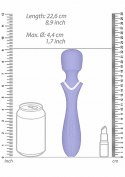 Loveline - Massage Wand - Jiggle - Purple