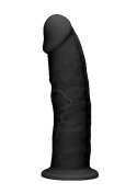 Zagięte silikonowe dildo mocna przyssawka 15 cm