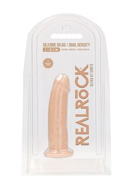 Żylaste silikonowe dildo mocna przyssawka 15 cm