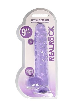 Silikonowe grube dildo z mocną przyssawką 25 cm