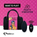 FeelzToys - Panty Vibe Op afstand bedienbare vibrator Zwart