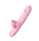 Wibrator posuwisty z sex masażerem 20 trybów 23cm