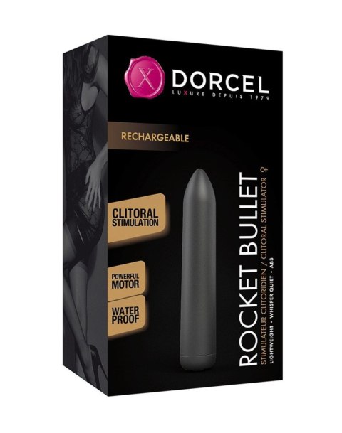 Mini wibrator dorcel rocket bullet 9cm 16trybów