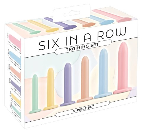 You2Toys - 6-Częściowy Zestaw Treningowy Dildo Six in A Row Training Set