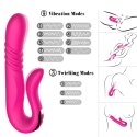 Wibrator Deluxe Twirling Vibrating Thruster RED