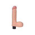 Realistyczny wibrator penis z jadrami 17 cm