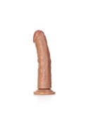 Duże Silikonowe żylaste dildo przyssawka 22,5 cm