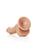 Duże Silikonowe żylaste dildo przyssawka 23 cm