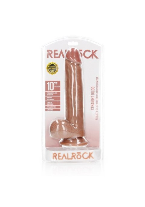 Duże realistyczne żylaste dildo z przyssawką 28 cm