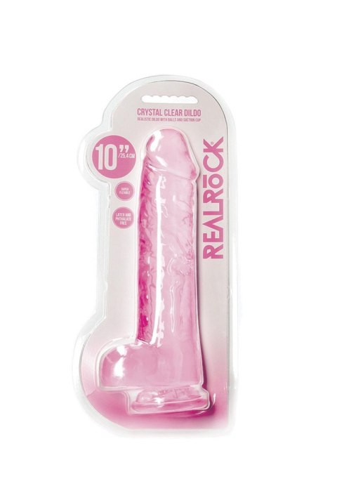 Duże żylaste dildo z przyssawka i jądrami 25,4cm