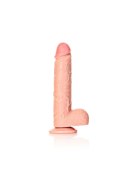 Duży żylasty penis dildo z mocnaą przyssawką 25 cm