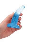 Małe gumowe dildo z mocną przyssawką 11,2 cm