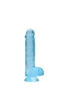 Realistic Dildo with Balls - 6""/ 15 cm