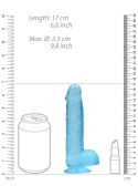 Realistic Dildo with Balls - 6""/ 15 cm