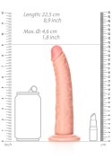 Slim Realistic Dildo with Suction Cup - 8""/ 20,5 cm