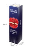 Żel jadalny do masażu Hot Kiss Smak Truskawka 50ML