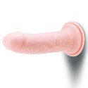 Duże realistyczne dildo z mocną przyssawką 20 cm