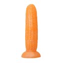 Kolba kukurydzy dildo do zabawy z przyssawką 17 cm