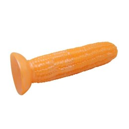 Kolba kukurydzy dildo do zabawy z przyssawką 17 cm