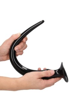 Długie dildo analne wąskie sex sonda do pupy 42 cm