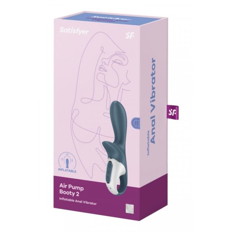 Wibrator analny sex Satisfyer Air Pump Booty 2