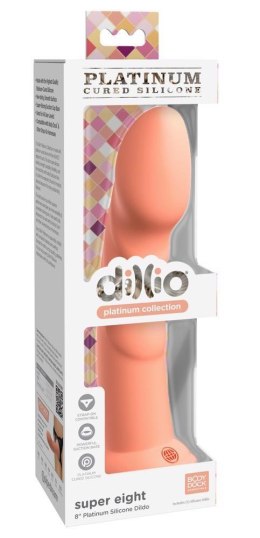 Dildo do uprzęży strap-on pegging punkt G sex 21cm