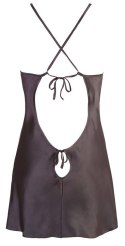 Satin Chemise Black XL