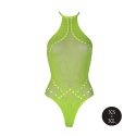 Body with Halter Neck - Neon Green - XS/XL