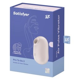 Satisfyer - Wibrator z podwójnym pulsowaniem powietrza Pro to Go 2