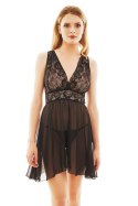 MARGARITHA BLACK CHEMISE XXL/XXXL