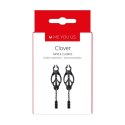 Me You Us Clover Nipple Clamp Black