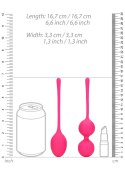 2 Piece Thumping Kegel Ball Set - Wild Strawberry