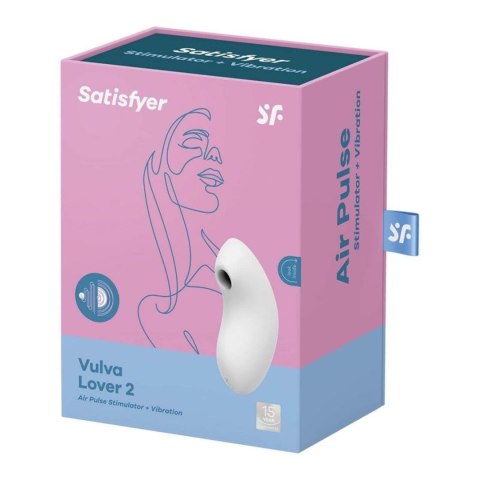 Masażer powietrzny dla kobiet Vulva Lover 2 white