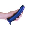 Smooth Silicone G-Spot Dildo - 7'' / 17 cm