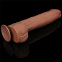 14'' King Sized Sliding Skin Dual Layer Dong Brown