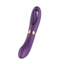 Flicking dual g spot vibrator