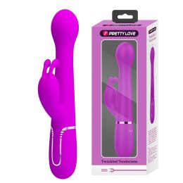 PRETTY LOVE - Twinkled Tenderness Purple, 7 vibration functions 4 thrusting settings 4 rotation functions