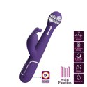 PRETTY LOVE - Dejon dark Purple, 7 vibration functions 4 thrusting settings 4 rotation functions