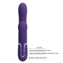 PRETTY LOVE - Mariana dark purple, 7 vibration functions, 7 thrusting settings, 4 rolling functions,4 nodding functions