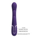 Wibrator króliczek PRETTY LOVE - Shonia Dark Purple, Twinkled Tenderness, 7 thumping functions 7 vibration functions