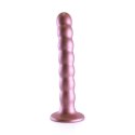 Beaded Silicone G-Spot Dildo - 6,5'' / 16,5 cm