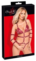 Bad Kitty Strap Body red L