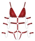 Bad Kitty Strap Body red L