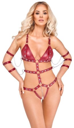 Bad Kitty Strap Body red M