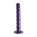 Beaded Silicone G-Spot Dildo - 6,5'' / 16,5 cm