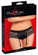 Bad Kitty - Seksowne Koronkowe Strap-On Z Paskami Do Pończoch M