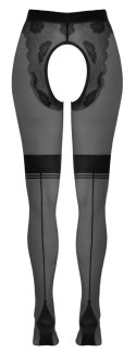 Cottelli LEGWEAR - Eleganckie Rajstopy W Stylu Retro Bez Krocza 3