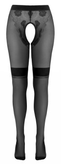 Cottelli LEGWEAR - Eleganckie Rajstopy W Stylu Retro Bez Krocza 5