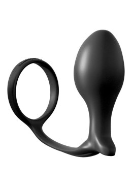 Korek analny ass gasm cock ring advanced black