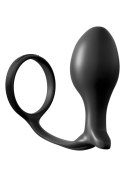 Korek analny ass gasm cock ring advanced black